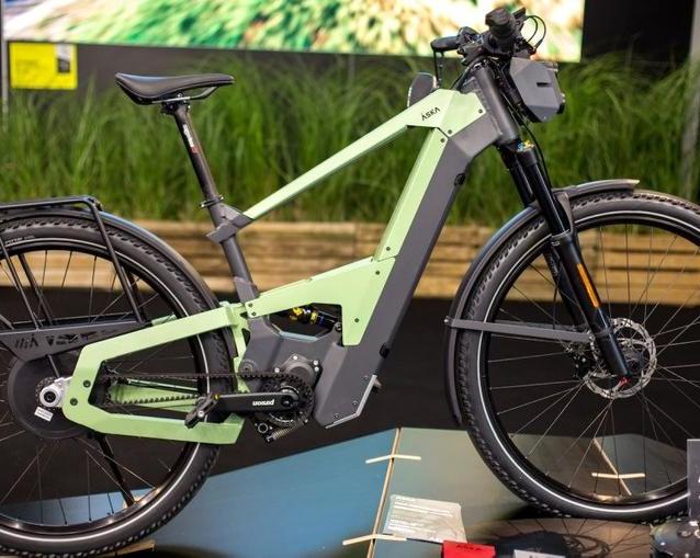 Листы вместо труб на раме! На выставке Eurobike 2022 показан Aska Bike Speed Pedelec